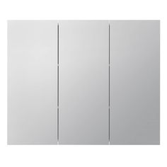 Give your bathroom a simple yet stylish update with this surface mount medicine cabinet. Its bright White finish instantly creates a fresh and inviting atmosphere while its clean lines provide a sleek appearance. The cabinet’s Tri-View design provides a larger mirrored area, perfect when you’re shaving or applying makeup. Tucked behind the door are two adjustable shelves that allow you to easily accommodate toiletries of different shapes and sizes. Fully assembled for easy installation, you’ll b Large Medicine Cabinet Mirror, Single Sink Kitchen, Ikea Uk, Mirrored Medicine Cabinet, Surface Mount Medicine Cabinet, Primary Bath, Medicine Cabinets, Cabinet Dimensions, Applying Makeup