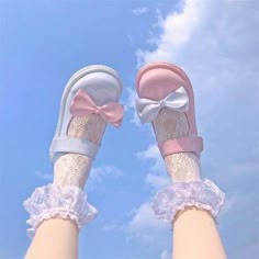 5 Styles Lolita Bow Cute JK Pastel Kawaii Shoes SP16260 · SpreePicky · Online Store Powered by Storenvy Marjorine Stotch, Normal Pfp, Pastel Outfits, Kawaii Outfits, Kawaii Wigs, Vtuber Model, Pink Clothes, Pastel Kawaii, Ladies Footwear