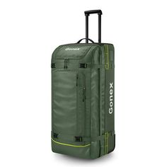 Introduction: Forget struggling with heavy bags - upgrade your luggage with Gonex rolling duffle that lets you glide through airports with ease. This 100L duffle bag with wheels is made from durable, water-resistant 1200D high-density PVC material and features a spacious main compartment with a zippered closure and a convenient front pocket for storing smaller items, such as a phone, wallet, or keys. The large duffel bag also features a set of sturdy wheels and a retractable handle, making it ea Duffle Bag With Wheels, Rolling Duffle Bag, Water Bottle Pouch, Luggage Case, Pvc Fabric, Heavy Bags, Travel Duffel, Xiamen, Duffel Bag Travel