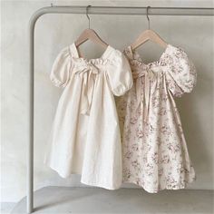 Classy Toddler Dress, Coming Home Dress, Baby Boutique Dress, Baby Mode, Girls Casual Dresses, Foto Baby, Autumn Dress, Dress Cotton