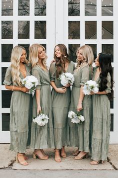 Light Sage Green Bridesmaid Dresses Sage Green Dresses, Patterned Bridesmaid, Olive Green Bridesmaid Dresses, Green Bridesmaid Dress