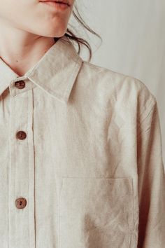 Embrace effortless elegance with our Handmade Cotton and Linen Shirt, a must-have capsule wardrobe essential that combines timeless boho style with unparalleled comfort. Crafted from lightweight, breathable materials, this shirt drapes beautifully against the skin, making it perfect for any occasion. Its natural fibers feel soft and soothing, while the unique craftsmanship showcases the beauty of artisanal clothing. Elevate your wardrobe with a piece that's not only stylish but also kind to the Capsule Wardrobe Essentials, Natural Clothing, Girls Blouse, Mode Boho, Boho Stil, Linen Shirt, Wardrobe Essentials, Cotton Shirt, Capsule Wardrobe