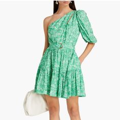 Worn Once. Very Flattering And Very Comfortable Dress. Dresses Green, Jonathan Simkhai, Comfortable Dress, Dress First, Green Dress, Colorful Dresses, Size 4, Womens Dresses, Green