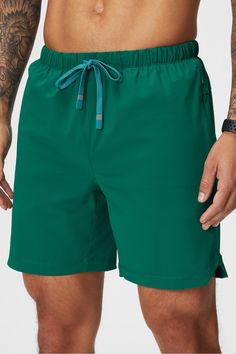 The One Short 7in FL2 green male Activewear >> Mens >> Bottom >> Shorts >> Un-lined Shorts Boundless regular Anti-Stink/External Pockets/Hidden Pockets/Lightweight Feel/Quick-Dry/UPF 50 /Zip Pockets Green Athletic Shorts With Built-in Liner, Green Swim Trunks With Built-in Shorts And Relaxed Fit, Green Training Shorts With 4-way Stretch, Green 4-way Stretch Nylon Athletic Shorts, Solid Color 4-way Stretch Swim Trunks With Built-in Shorts, Lightweight Shorts, Live Your Best Life, The Fly, Mens Activewear