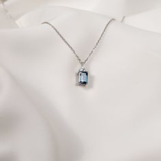 Your 14k Gold Octagon Cut London Blue Topaz Necklace is stylish, dainty and pretty ideal for everyday use. Details of solid gold handmade Blue Topaz Gemstone Pendants are very eye-catching. It is a great gift for your loved ones. This jewelry will be an indispensable piece of yours. This meaningful CZ Octagon Cut Blue Topaz Jewelry with high quality handwork will be a legacy you can leave to your family its. * London Blue Necklace Details * Material / Gold Kt : This elegant necklace is made of 1 London Blue Topaz Necklace, Blue Topaz Jewelry, Blue Topaz Necklace, Gemstone Pendants, Blue Topaz Gemstone, Topaz Jewelry, Topaz Necklace, Blue Pendant, Elegant Necklace