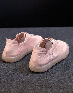 White Women's Casual Shoes 35-41 – Obiono Pink Casual Walking Shoes With Rubber Sole, Casual Pink Walking Shoes With Rubber Sole, Casual Flats With Soft Sole, Casual Pink Walking Shoes With Round Toe, Casual Low-top Flats With Rubber Sole, Low-top Flats With Textured Sole, Comfortable Low-top Spring Walking Shoes, Casual Flats With Stitched Sole, Spring Comfortable Non-slip Walking Shoes