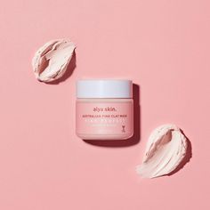 Acne Redness, Pink Clay Mask, Pink Mask, Clay Face Mask, Skin Detox, Skin Mask, Beauty Products Photography, Facial Exfoliator, Affordable Skin Care