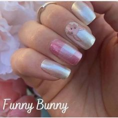 Retired Design. Color Street Funny Bunny. Funny Bunny Nail, Funny Bunny Nail Polish, Street Makeup, Bunny Nails, Funny Bunny, Funny Bunnies, Colorful Makeup, Color Street, Design Color