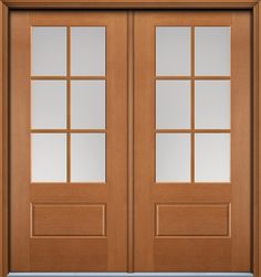 a double door with glass panels and sidelights on the front of a house or home