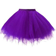 Women's Short Vintage Ballet Skirt Purple 100% Polyester Imported Elastic Closure Low Temperature Iron Material: Tulle Waist Size: S/M:60-80cm, L/Xl:80-100cm, Xxl: 100-204cm Length Form Wait To Hem: 15.7"-18"(40-45.45cm),Knee Length The Tutu Skirt Can Be Worn Under Various Dress Or Wearing As Is Or Used For Embellishing And Decorating The Item Is Flat Packed When Post, Please Iron Under Warm And Low Temperature To Ease The Crease. Brandy Melville Skirt, Ruched Midi Skirt, Vintage Ballet, Skirt Purple, Houndstooth Skirt, Size 10 Women, Free People Skirt, Half Slip, Golf Skirts