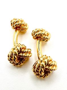 Classic Vintage 14K Yellow Gold Knot Cufflinks  A perfect gift for your loved one for any special occasion or holiday! Total Cufflinks Weight: 20.78g Cufflinks Length: 26.45mm Cufflinks Width: 12.55mm Item will be placed in a gift box. * Classic Yellow Gold Cufflinks For Anniversary, Classic 14k Gold Cufflinks For Anniversary, 14k Yellow Gold Cufflinks For Anniversary, Vintage Yellow Gold Cufflinks For Anniversary, Vintage Yellow Gold Cufflinks Gift, Vintage Yellow Gold Cufflinks With Screw Back, Vintage Yellow Gold Cufflinks With Polished Finish, Hallmarked 14k Gold Classic Cufflinks, Classic 14k Gold Hallmarked Cufflinks