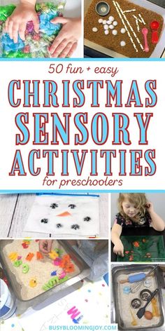 christmas themed activities for toddlers to do with the kids in their home or classroom