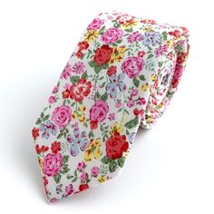 This Handcrafted Necktie Is Perfect For A Spring/Summer Wedding Or Party, Or Even Just A Day Out In The Sun! Fabric: 100% Cotton Style: Slim/Narrow Measurements: Approx. W 2.4” X L 57” Care: Dry Clean Only *Buy 2 Ties At Regular Price And Get A Tie Of Equal Or Lesser Value For Free! Please Feel Free To Contact Me For Details About This Deal. Thank You! White Summer Tie, Classic White Ties For Spring, Classic White Spring Ties, Summer Wedding Cotton Ties, White Cotton Summer Ties, White Cotton Ties For Summer, White Floral Print Ties For Summer, Summer White Floral Print Ties, Summer Floral Print White Ties