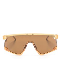 orange acetate metal navigator frame brown tinted lenses UV-protective lenses logo plaque at the arm sculpted arms curved tips These glasses come with a protective case. Sculpted Arms, Lens Logo, Aviator Watch, Balenciaga Track, Balenciaga Triple S, Fine Watches, Custom Watch, Summer Beach Wear, Derby Shoes