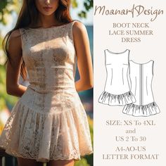 Drop Waist Dress Pattern, Boat Neck Mini Dress Pattern, Sleeveless Wedding Guest Dress, Flapper Dress Sewing Pattern, Size:us 2 to 30 - Etsy Canada Lace Dress Sewing Pattern, Linen Dress Patterns, Boat Neck Dress Pattern, Drop Waist Dress Pattern, Homemade Wardrobe, Boat Neck Mini Dress, Bridesmaid Mini Dresses, Mini Dress Pattern, Party Dress Pattern