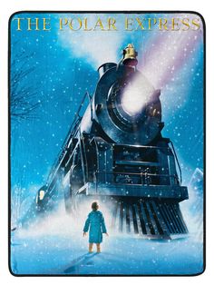 PRICES MAY VARY. Finding the right gifts for your friends and family can be tough, but with this throw blanket, you can give them something they will love. For those of you who love the book or movie. The Polar Express, this throw blanket can be a holiday gift. Made of a 100% polyester fabric that is woven to be soft. COLORS AND DETAILED DESIGN: This specific blanket features a color design of the train engine and the boy. This scene is one of the key events in the movie. The design has an edgin Polar Express Christmas Tree, Polar Express Christmas, Polar Express Movie, Best Holiday Movies, Polar Express Train Ride, Train Christmas, Family Christmas Movies, Polar Express Train, The Polar Express