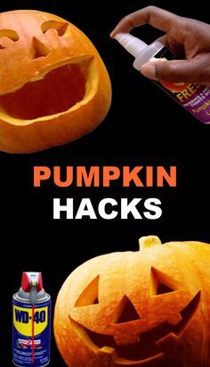 pumpkin hacks are being used to make jack - o'- lanterns