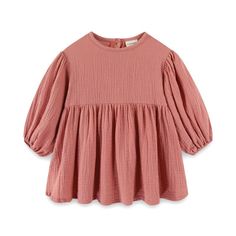 Autumn Toddler Kids Girls Cotton Linen Long Sleeve Solid Color Round Neck Dress - PrettyKid Spring Toddler, Summer Dresses Knee Length, Sweet Clothes, Round Neck Dress, Spring Girl, Summer Linen Dresses, Cheap Dresses Online, Cotton Linen Dresses, Summer Linen