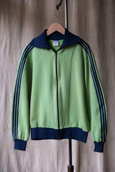 Adidas 1970's Vintage Track Jacket Made in West Germany  SIZE 2 Shoulder：46cm Pit to pit：54cm Length：59cm Sleeve：53cm ◇Shipping is all from Asia, ◇All products are shipped by EMS, please include shipping costs. ◇Negotiate only accept payment with PAYPAL Welcome to our online store https://bansecondhandgoods.com/ Worldwide Shipping The official website provides credit card services, please contact us via private message if necessary. Find us IG: ban_secondhand_goods Thank you for checking us out :) Adidas Vintage Jacket, Vintage Adidas Jacket, Vintage Track Jacket, Adidas Vintage, Adidas Track Jacket, West Germany, Vintage Adidas, Track Jacket, Track Jackets