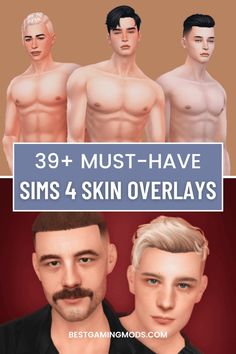 This is the ultimate collection of Sims 4 skin cc, and the best one I've seen so far! It has so many new sims 4 male skin overlay mods!!! They are incredible! But actually it's not only about males, I've found a Sims 4 female skin and a Sims 4 toddler skin that are just gorgeous! Male Skinblend Sims 4, Male Skin Details Sims 4, Sims 4 Mods Male Skin, Sims 4 Cc Maxis Match Skin Overlay Male, Sims4 Overlay, Skin Cc Sims 4 Male, The Sims 4 Male Skin Overlay, Sims 4 Cc Skin Tones Male, Sims 4 Cc Male Face Shape Presets