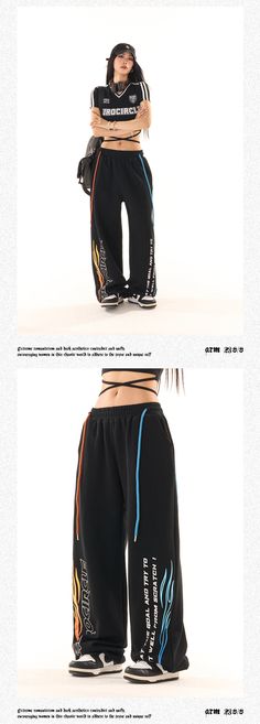 Age: 18-24 years oldSize: XS S M L XLStyle: StreetStreet: Sports and leisureWomen's trouser waist height: natural waistColor classification: BlackSKU: K4869E31Year Season: Spring 2023Thickness: RegularTrouser length: Long pantsWomen's pants: Straight-leg pantsMaterial composition: cotton High Waist Black Sportswear Bottoms, Black High Waist Sportswear Bottoms, Black High Waist Sporty Bottoms, Black Sports Pants For Summer, Black Wide Leg Sports Pants, Black Sports Bottoms Long Pants, Black Wide Leg Sportswear Pants, Black Athleisure Pants For Summer, Black Sports Long Pants