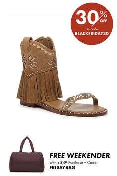 ASH-Paquito Sandal Bring out your rip-roaring side with the ASH Paquito sandal. This Western-inspired pair sports a cowboy boot-inspired look complete with wily fringe and studded details to catch the eye. Cowboy Boot, Cowboy Boots, Ash, Cowboy, Bring It On, Sandals, Boots, Sports, Free Shipping