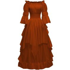 PRICES MAY VARY. Fabric: 80% Polyester; 20% Cotton Style:The Women Gown is irregular Style that add a mysterious gliding and floaty effect to show off Your natural curve,Recommend you add a corset, It will be a wonderful Pirate Wench costume for a cruise Feature: Medieval dress has elastic neckline, worn off the shoulder to show more beautiful neck, it won't be fall down. Stretch around the chest and waist, also availbale for plus size ladies. Occasions: Renaissance faire clothing,pirate themed Witch Dress Medieval, Hamilton Costume, Catrina Costume, Bride Of Frankenstein Costume, Wench Costume, Medieval Witch, Peasant Costume, Marie Antoinette Costume, Frankenstein Costume