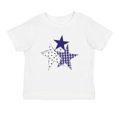 Details:screen printed tee with triple star patchwork effect and RomanticBlue logo also available in our cap sleeve fit Size up or down for a looser or tighter fitMaterial and Composition95% cotton 5% Spandex Please allow 1 week for your order to ship as each item is made to order! Size chart: Small Medium Large XL Chest (pit to pit) 16.5" 17.5” 18.5” 19.5” Length 19.5” 21” 22” 23” Care: Machine wash cold inside out Patchwork Tee, Star Patchwork, Printed Tees, Cap Sleeve, Cap Sleeves, Screen Printing, Inside Out, Size Chart, Spandex