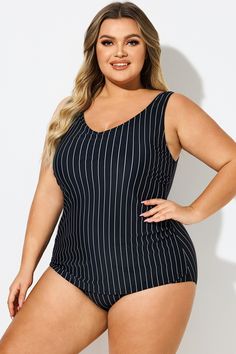 V-Neck Striped Sarong Front One Piece Swimsuit Sleeveless Striped Lined Swimwear, Striped Sleeveless Lined Swimwear, V-neck Swimming Bodysuit With Lined Body, Sleeveless Striped Bodysuit For Pool, Sleeveless Lined Bodysuit For Swimming, Swimsuit Models, Dryers, Shelf Bra, Sarong