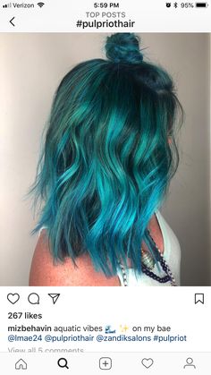 Dye Ideas, Beauty Dress, Hair Dye, Blue Hair, Dyed Hair, Big Kids, Blue And Purple, Hair Color, Dress Up