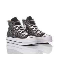 Mimanera Converse Platform Glitter Black | italist Black Sporty Sneakers With Glitter Accents, Sporty Black Sneakers With Glitter Accents, Black Glitter Sneakers With Round Toe, Black Glitter Round Toe Sneakers, Black Party Sneakers With Glitter Accents, Casual Black Glitter Sneakers, Black Glitter Party Sneakers, High-top Glitter Sneakers For Party, Glitter High-top Party Sneakers