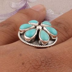 Sterling Silver Turquoise Ring As Gift, Fine Jewelry Turquoise Ring As Gift, Turquoise Gemstone Ring As A Gift, Sterling Silver Turquoise Ring, Perfect As A Gift, Gift Turquoise Gemstone Ring, Spiritual Sterling Silver Turquoise Ring As Gift, Teardrop Turquoise Ring As Gift, Teardrop Turquoise Gemstone Ring For Gift, Teardrop Turquoise Ring For Gift