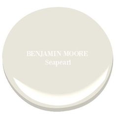 a white paint with the words behanmin moore sepear on it