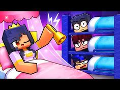 ONE PRINCESS at an ALL BUTLER Sleepover! - YouTube Aphmau Characters, Instagram