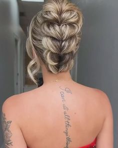 Long Hair Up Styles, Upside Down French Braid, Easy Bun Hairstyles For Long Hair, Easy Bun Hairstyles, Easy Hair Updos, Peinados Recogidos, Trendy Hairstyle, Long Hair Updo