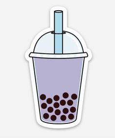 a purple blender with brown dots on it