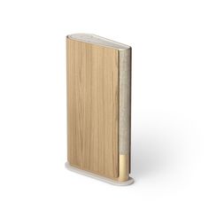 an image of a wooden case for a lighter on a white background with clippings