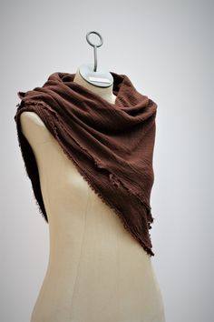 ". . . - - - these sell out often. they are restocked as soon as possible. if you miss the opportunity to purchase one, just contact the shop and I'll let you know when one will be available - - - . . . distressed jagged edges, lightweight 100% cotton wrap scarf; approximately 44\" x 31\" face mask, shemagh, bandana, shawl comes with a pair of artistically rusted safety pins for a post apocalyptic look; if you want a more medieval look check out the penannular brooch pins found here: https://ets Post Apocalyptic Outfit, Goblincore Outfits, Elf Ranger, Woodland Elf, Fair Outfits, Diy Sewing Gifts, Apocalyptic Fashion, Star Wars Outfits, Small Scarf