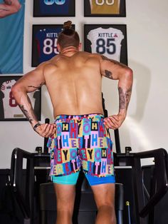 NFL-caliber shorts for NFL-caliber workouts. Say hello to the George Kittle Ultimate Training Short – our top of the line, ultra-technical lined performance short inspired by The Barn, George Kittle’s personal football training facility. Available in three dynamic designs that show the world, and the gym, that you mean business. With split side seams and an extended liner, every detail was designed and tested for effortless movement. Added with a dual-layered drawstring waistband and dedicated l Multicolor Athletic Shorts For Gym, Multicolor Sporty Athletic Shorts For Sports, Sporty Multicolor Athletic Shorts For Gym, Sporty Multicolor Athletic Shorts For Sports, Functional Squat Proof Athletic Shorts For Sports, Athleisure Multicolor Athletic Shorts For Gym, Multicolor Athleisure Athletic Shorts For Gym, Multicolor Athleisure Shorts For Gym, Sporty Multicolor Swim Trunks For Sports