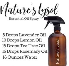 Essential Oil Spray, Essential Oils Cleaning, Essential Oil Diffuser Recipes, Oil Diffuser Recipes, Yl Essential Oils, Essential Oil Blends Recipes, Essential Oil Mixes, Home Spray, Health Ideas