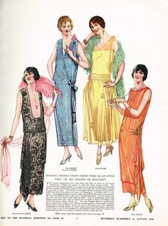 1920s Butterick Fall 1924 Quarterly Sewing Pattern Catalog 84 pg E-book on CD | eBay 1920s Evening Gowns, 1920s Evening Dress, Style Année 20, 1920s Fashion Women, Patron Vintage, 1920s Outfits, 1920 Fashion, Dress History, 20s Fashion