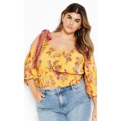 Say hello to your new favorite top: the Venice! It's got everything a girl could want: darted bust for that perfect fit, elastic cuffs for added flair, and a shirred waistline for extra sass. Just pull it on and get ready to slay all day! Bold and fiercely fashionable, no one does plus size fashion like City Chic. Loved around the globe for its diverse range of fashion-forward styles for any occasion. From show-stopping evening gowns to workwear and casualwear, City Chic will take your style to Slay All Day, Target Clothes, Sewing Party, Chic Woman, City Chic, Linen Women, Shop Blouses, A Girl, Plus Size Fashion