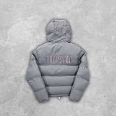 Size XS-XL (See final Image for Size Chart) Custom Made, Premium Quality Trapstar Puffer Jacket Free Shipping Worldwide Casual Hooded Puffer Jacket For Streetwear, Gray Long Sleeve Puffer Jacket For Streetwear, Urban Gray Puffer Jacket With Long Sleeves, Gray Windproof Outerwear For Streetwear, Gray Hooded Puffer Outerwear, Urban Gray Puffer Jacket, Gray Long Sleeve Urban Puffer Jacket, Urban Gray Long Sleeve Puffer Jacket, Fitted Casual Winter Windbreaker