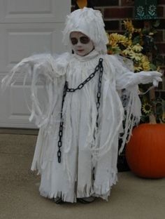 Homemade Toddler Costumes, Ghost Costume Kids, Ghost Halloween Costume, Homemade Halloween Costumes, Holloween Costume, Ghost Costume, Parenting Ideas, Toddler Halloween Costumes, Homemade Halloween