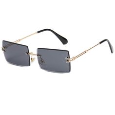 PRICES MAY VARY. High Quality Material:These Rimless Square Sunglasses Are Made Of High-Quality Metal Frames,Uv400 Lenses,Solid Metal Hinges,Ultra Light Exquisite Temples,All The Details Ensuring You A Comfortable Wearing Experience. Uv400 Lense: The Rimless Rectangle Sunglasses Can Filter Out Sunlight Reflected Glare, Block 100% Harmful Uva, Uvb Rays, Protecting Your Eyes From Long Term Uv Damage. Allows You To Better Enjoy The Scenery In The Sun. Fashion Design: Using The Classic 90s Sunglasse Mango Bags, Sun Fashion, Simple Eyeshadow, Sunglasses Outfit, Sunglasses Women Vintage, Sunglasses Uv Protection, Budget Shopping, Womens Sunglasses, Rimless Sunglasses