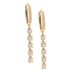 These earrings feature diamonds set in 14KT Gold. Drop measures 30mm Hoop measures 10mm Sold as single Diamond 0.50 cts Drop Hoop Earrings, Silver Jewelry Fashion, Diamond Drops, 14kt Gold, Diamond Pendant, Diamond Earrings, Silver Jewelry, Hoop Earrings, Fashion Jewelry