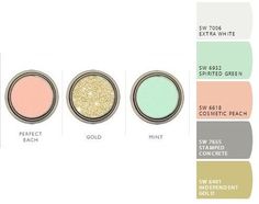 the different shades of eyeshades are shown in this color chart for each eye shadow