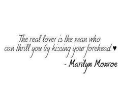 marilyn monroe's quote about the real lover