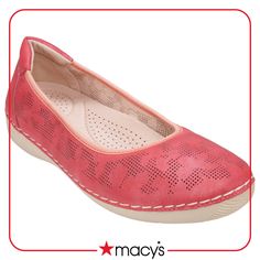 in stock Comfortable Red Closed Toe Flats, Red Casual Synthetic Flats, Casual Red Synthetic Flats, Red Slip-on Flats For Spring, Casual Red Flats For Spring, Rope Rings, Flats Online, Pink Ballerina, Red Style