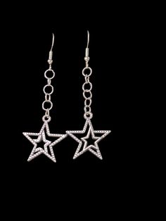 Odd Items, Star Dangle Earrings, Weird Jewelry, Butterfly Fashion, Diy Friendship Bracelets Patterns, Friendship Bracelets Diy, Ear Cuff Earings, Madison Wi, I Love Jewelry